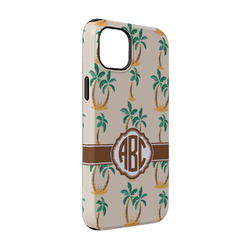 Palm Trees iPhone Case - Rubber Lined - iPhone 14 Pro (Personalized)