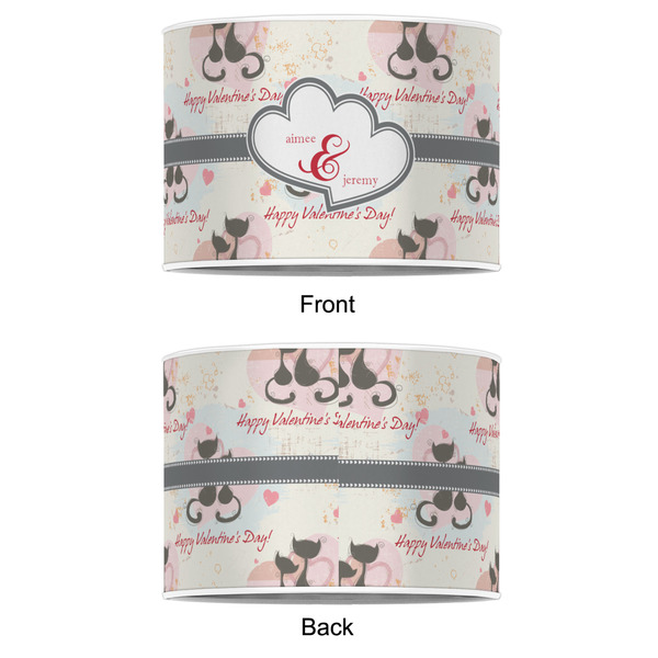 Cats in Love 12" Drum Lampshade - APPROVAL (Poly Film)