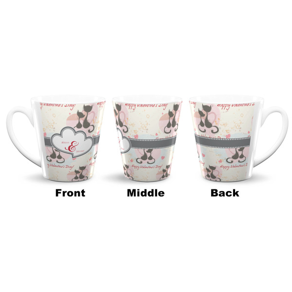 Cats in Love 12 Oz Latte Mug - Approval