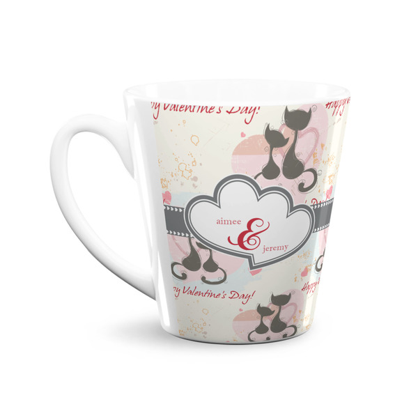 Cats in Love 12 Oz Latte Mug - Front