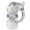 Cats in Love 12 oz Stainless Steel Sippy Cups - Top Off