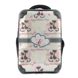 Cats in Love 15" Hard Shell Backpack (Personalized)