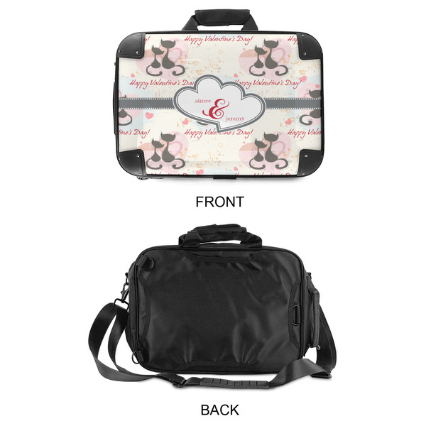 Cats in Love 15" Hard Shell Briefcase - APPROVAL