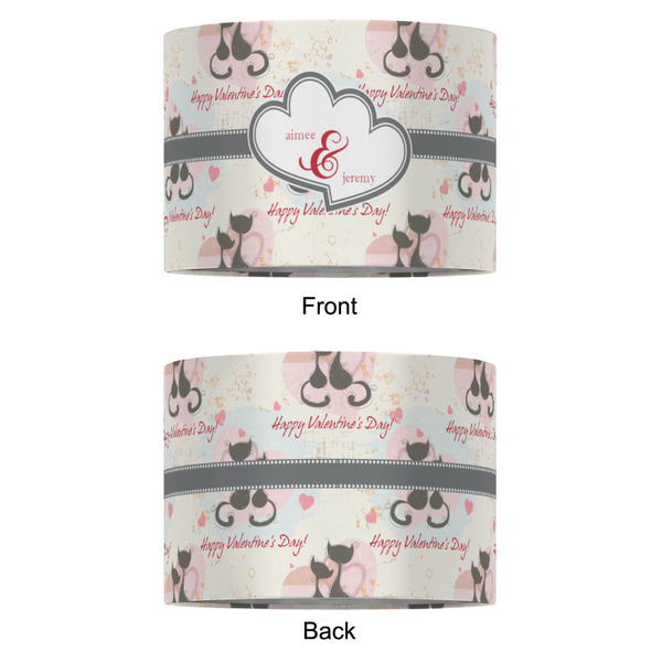Cats in Love 16" Drum Lampshade - APPROVAL (Fabric)