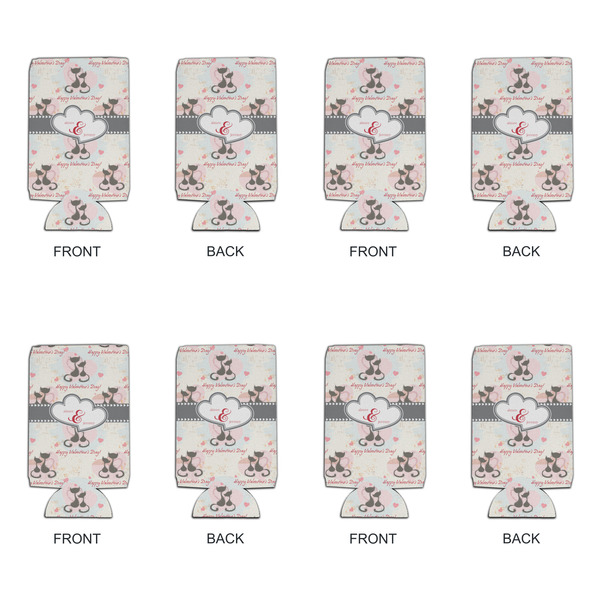 Cats in Love 16oz Can Sleeve - Set of 4 - APPROVAL