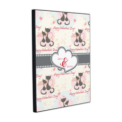 Cats in Love Wood Prints (Personalized)