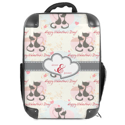 Cats in Love Hard Shell Backpack (Personalized)