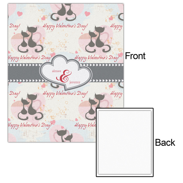 Cats in Love 20x24 - Matte Poster - Front & Back
