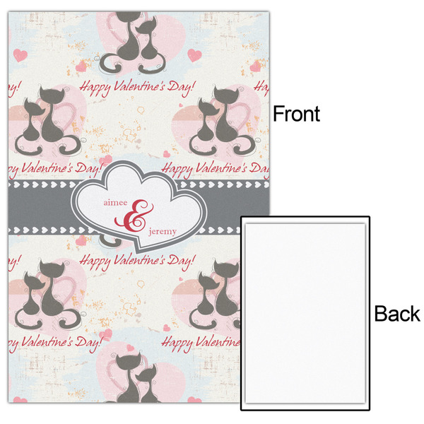 Cats in Love 24x36 - Matte Poster - Front & Back