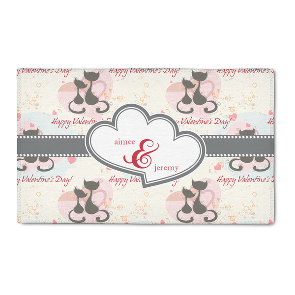 Custom Cats in Love 3' x 5' Indoor Area Rug (Personalized)