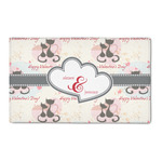 Cats in Love 3' x 5' Patio Rug (Personalized)