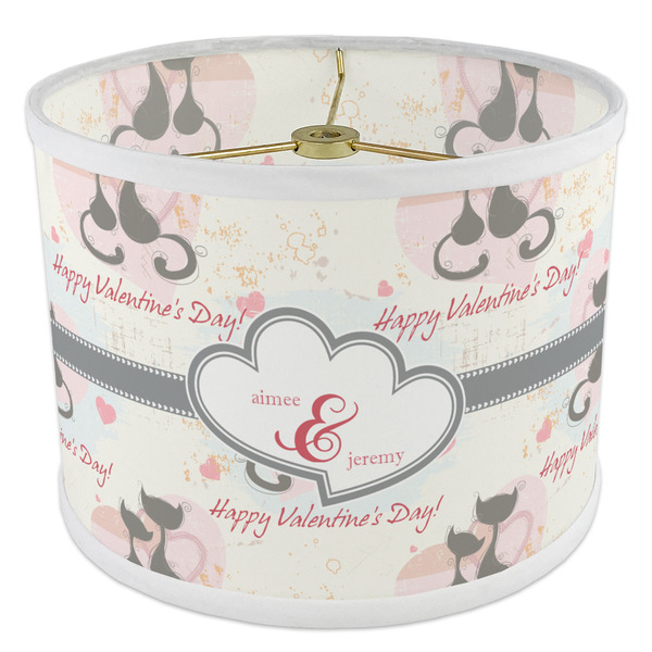 Cats in Love 8" Drum Lampshade - ANGLE Poly-Film