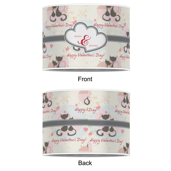 Cats in Love 8" Drum Lampshade - APPROVAL (Poly Film)