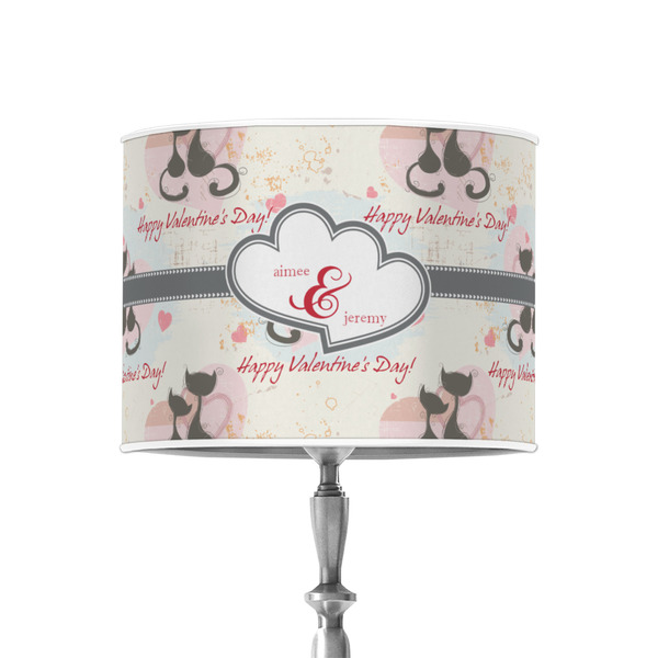 Cats in Love 8" Drum Lampshade - ON STAND (Poly Film)
