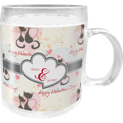 Cats in Love Acrylic Kids Mug (Personalized)