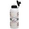 Cats in Love Aluminum Water Bottle - White Front