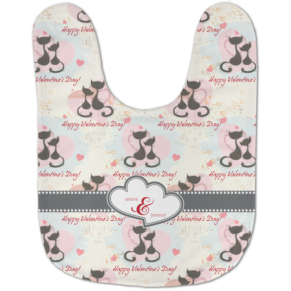 Cats in Love Baby Bib - AFT flat