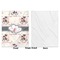 Cats in Love Baby Blanket (Single Side - Printed Front, White Back)