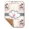Cats in Love Baby Sherpa Blanket - Corner Showing Soft