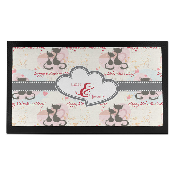 Cats in Love Bar Mat - Small - FRONT