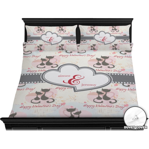 Cats in Love Bedding Set (King) - Duvet