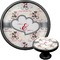 Cats in Love Cabinet Knob (Black) (Personalized)