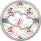 Cats in Love Cabinet Knob - Nickel - Front