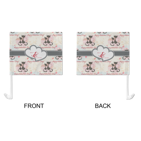 Cats in Love Car Flag - Large - APPROVAL