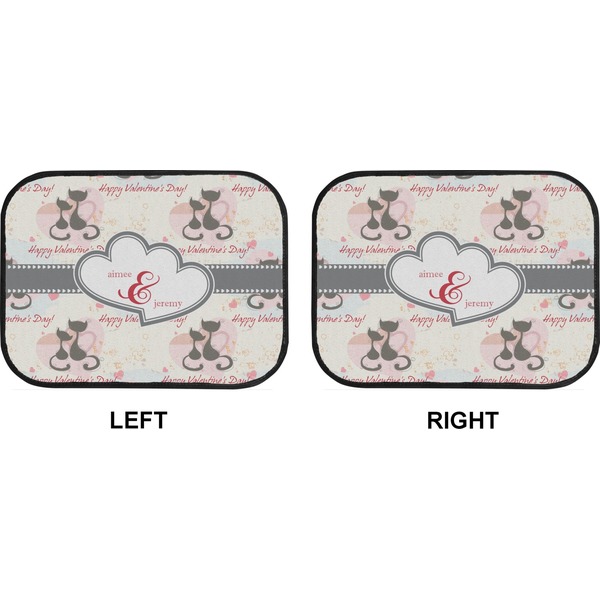 Cats in Love Car Floor Mats (Back Seat) (Approval)