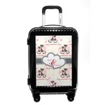 Cats in Love Carry On Hard Shell Suitcase (Personalized)
