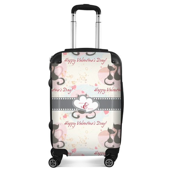Custom Cats in Love Suitcase (Personalized)