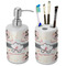 Cats in Love Ceramic Bathroom Accessories Set (Personalized)