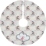 Cats in Love Tree Skirt (Personalized)