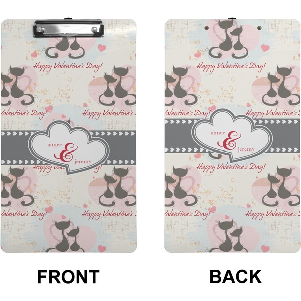 Cats in Love Clipboard (Legal) (Front + Back)