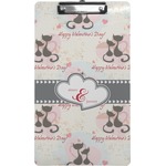 Cats in Love Clipboard (Legal Size) (Personalized)