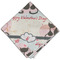 Cats in Love Cloth Napkins - Personalized Dinner (Folded Four Corners)