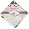 Cats in Love Cloth Napkins - Personalized Lunch (Folded Four Corners)