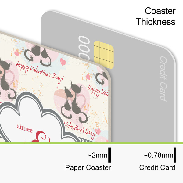 Cats in Love Coaster Thickness