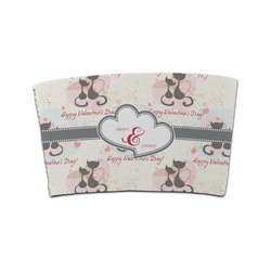 Cats in Love Coffee Cup Sleeve (Personalized)