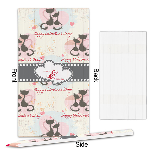 Cats in Love Colored Pencils - Approval