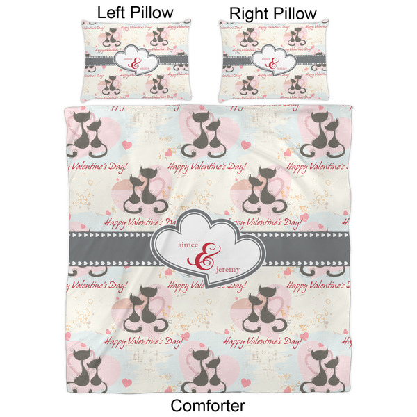 Cats in Love Comforter Set - Queen - Approval