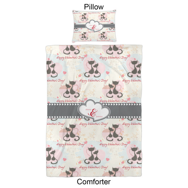 Cats in Love Comforter Set - Twin XL - Approval