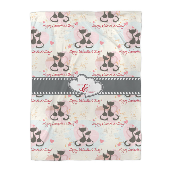 Cats in Love Comforter - Twin XL - Front