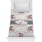 Cats in Love Comforter - Twin (Personalized)