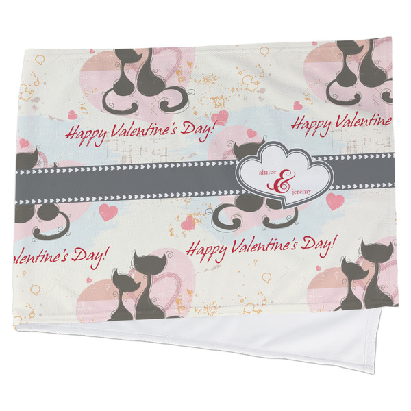 Custom Cats in Love Cooling Towel (Personalized)