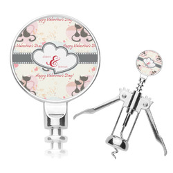 Cats in Love Corkscrew (Personalized)