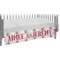 Cats in Love Crib 45 degree angle - Skirt