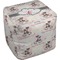 Cats in Love Cube Poof Ottoman (Top)