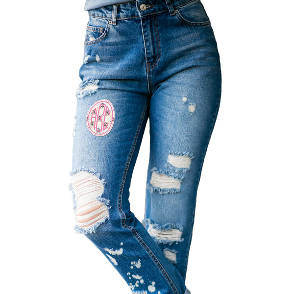 Cats in Love Custom Shape Iron On Patches - L - single APPROVAL