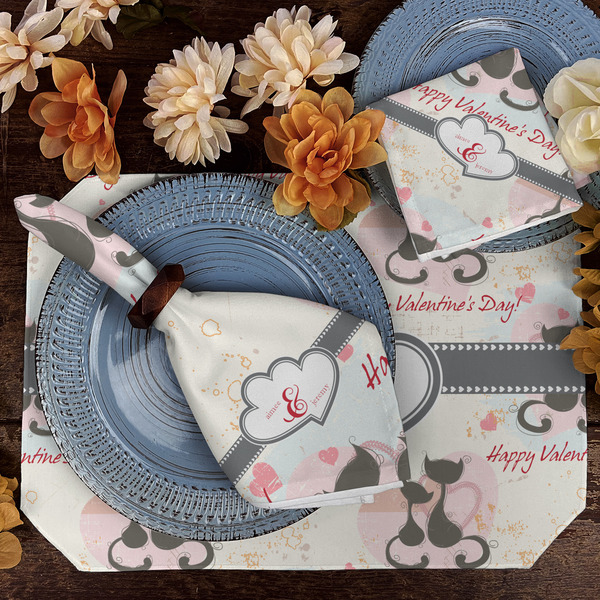 Cats in Love Dining Set